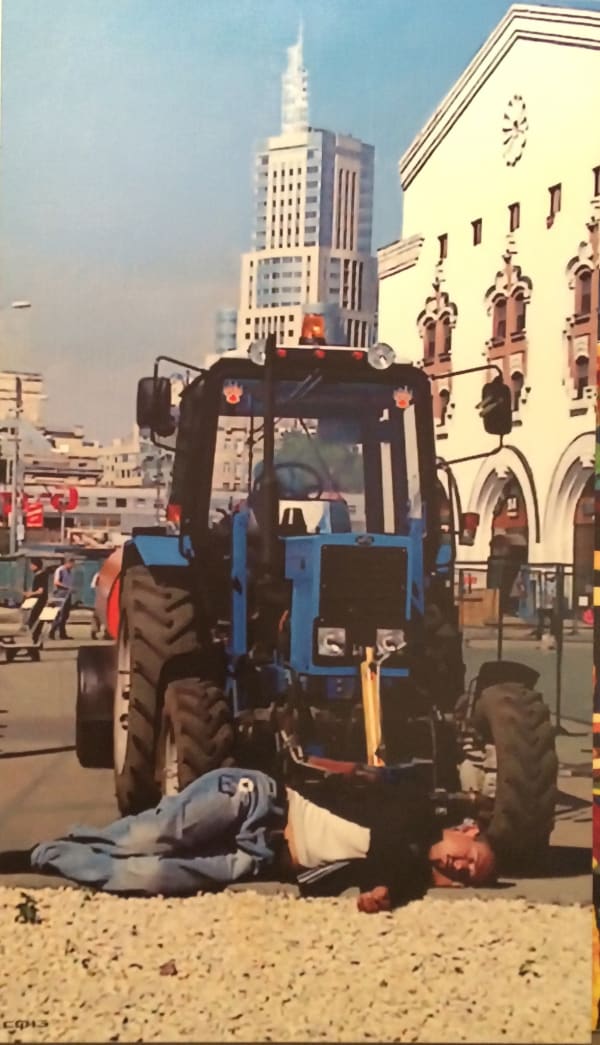 Semyon Faibisovich Power Vertical from the cycle «Kazansky V (Kazan railway station)», 2013