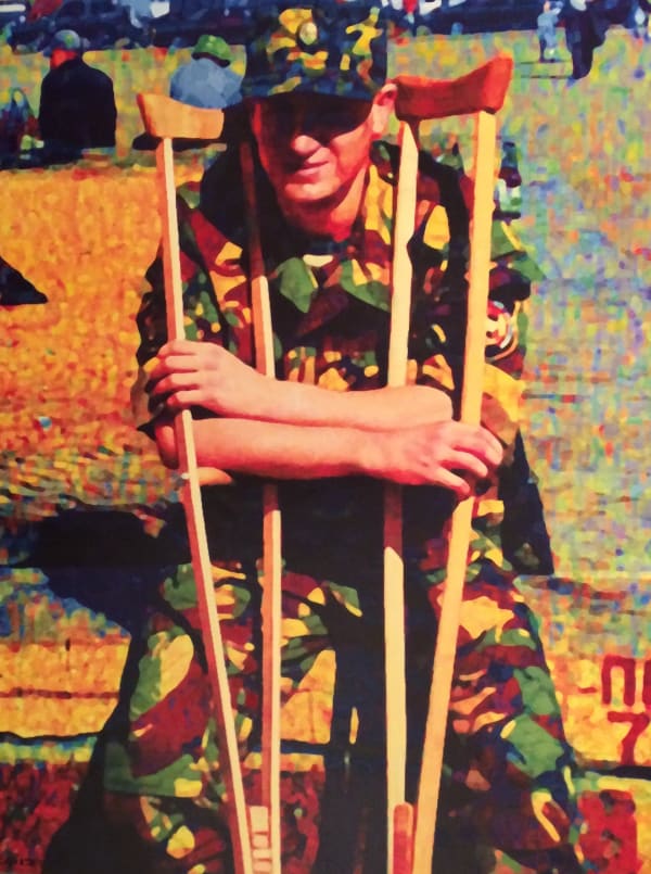 Semyon Faibisovich War Veteran from the cycle «Kazansky V (Kazan railway station)», 2013