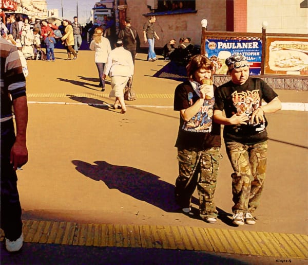 Semyon Faibisovich Sweet Couple from the cycle «Kazansky V (Kazan railway station)», 2014
