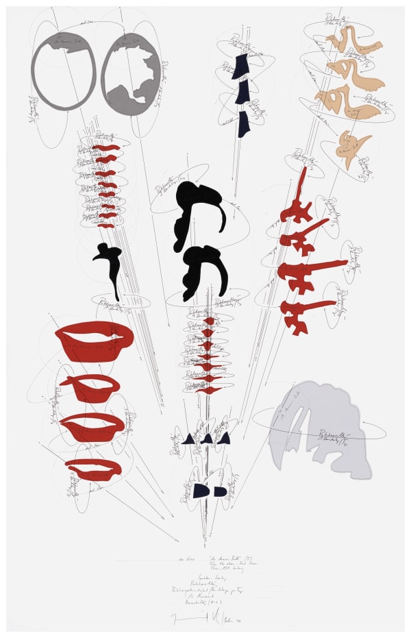 Jorinde Voigt I 100 views: An Amorous Bath (From the album "Red Shoes", China, 19th Century; countdown count up rotation / rotation speed / revolutions per day; No Movement; direction (NS), 2011