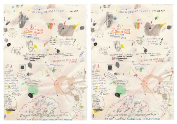 Marijn Van Kreij Untitled (Cold blood hardcoore) #1, 2, 2007