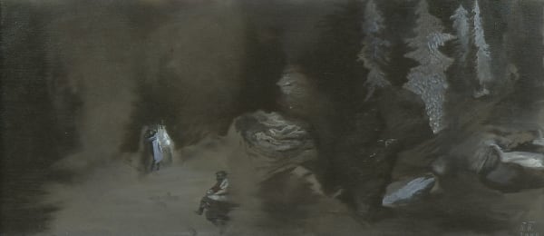 Pavel Pepperstein Riding a sorcerer, 2000