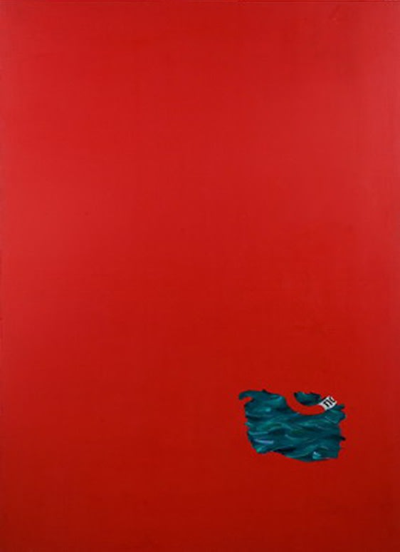 Ivan Chuikov Red sea. From the series "Fakes", 1989