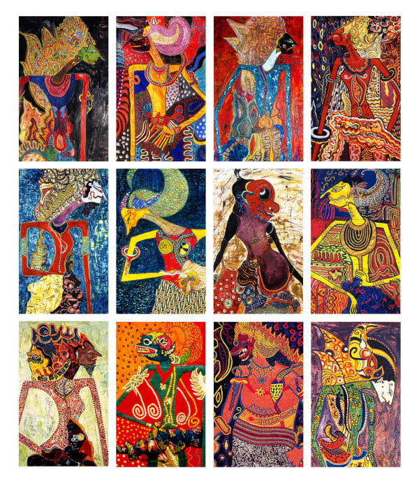 Exhibition Wayang Irian Sumba 1994 Poster 2