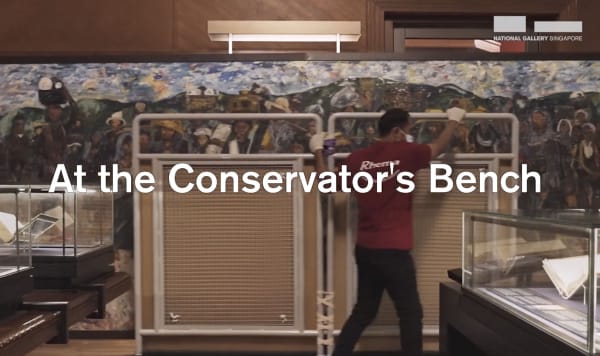 At the Conservator’s Bench: Pacita Abad’s 'Flight to Freedom'