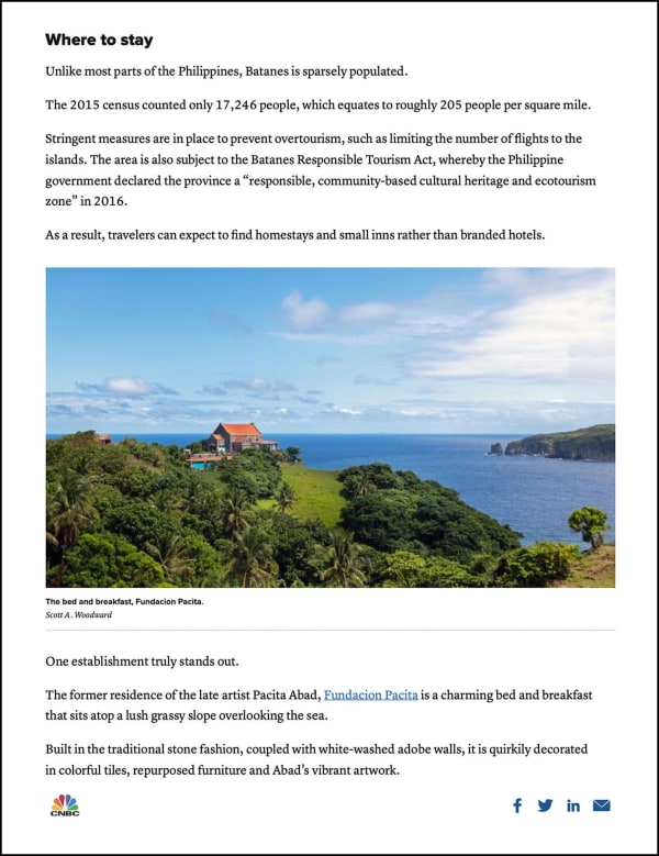 Even the well-traveled rarely know these beautiful remote islands in Asia (Fundacion Pacita)