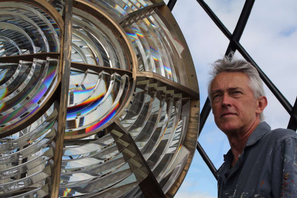 Jeremy Next To Light