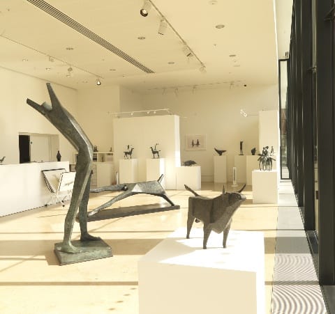 Installation view of Terence Coventry's Exhibition, 2009