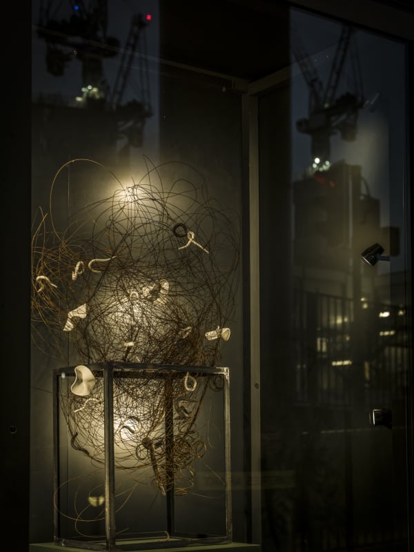 Who Will Buy My Dark Dark World: Paradiso 2020 Ceramic & Mixed Media Unique