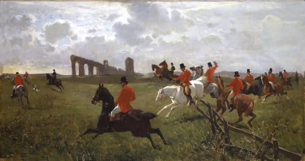 Fox Hunting in the Roman Countryside