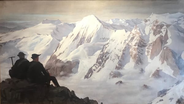 Contemplating the view: peaks of South Tyrol