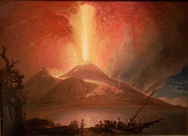Vesuvius Erupting