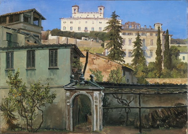 View of Villa Medici from via Margutta