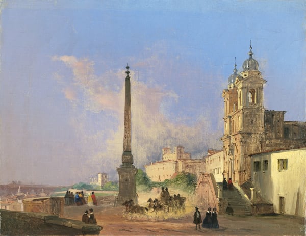 View of Trinità de' Monti