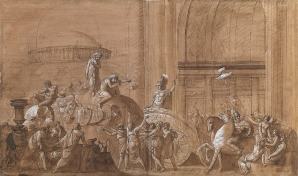 Luigi ADEMOLLO, The Triumphal Entry of Alexander the Great into Babylon, 1790