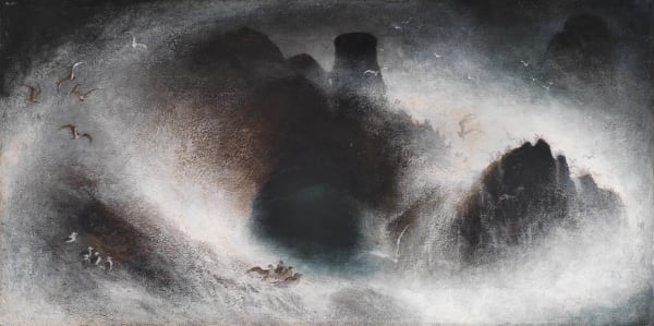 Storm at Sea by the Faraglioni off Capri