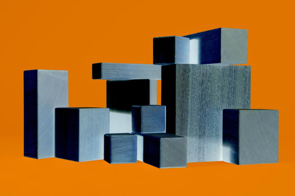 Blue Grey Orange