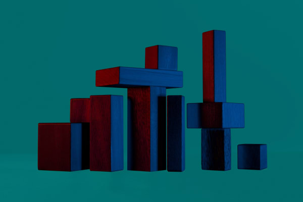 Burgundy Blue Teal