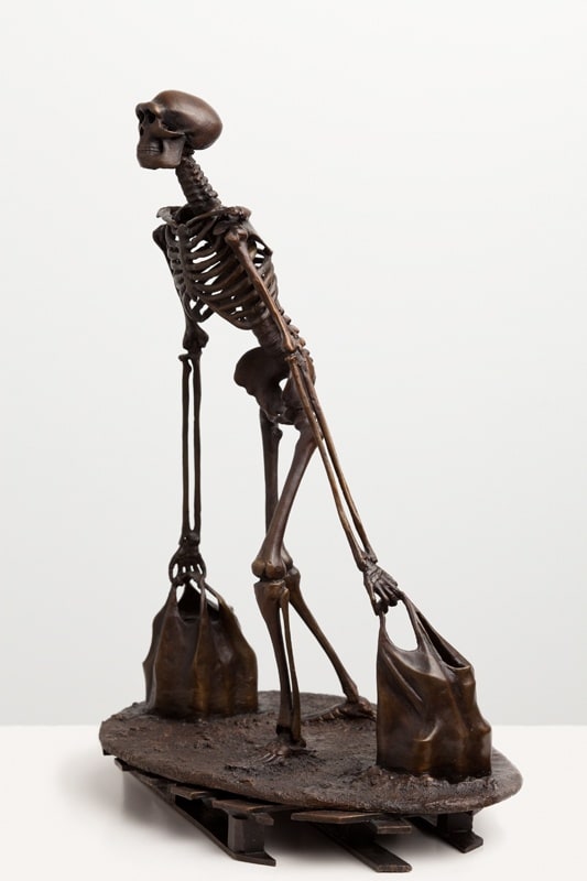 SHAUN DOYLE & MALLY MALLINSON Ecce Homo Tesco Cast bronze Edition of 9 Dimensions variable Signed and numbered on base 41 x 28 x 18 cm 2011