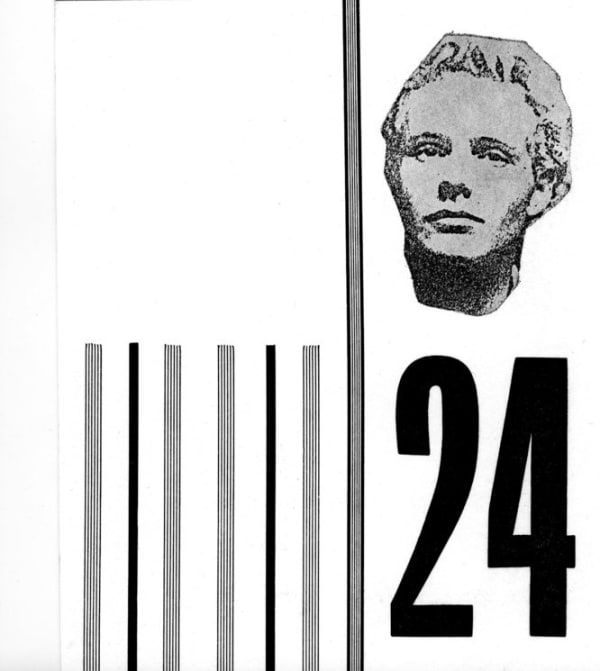 FACTUAL NONSENSE Joshua Compston's 24th Birthday Invitation 16 x 14.2 cm 1994