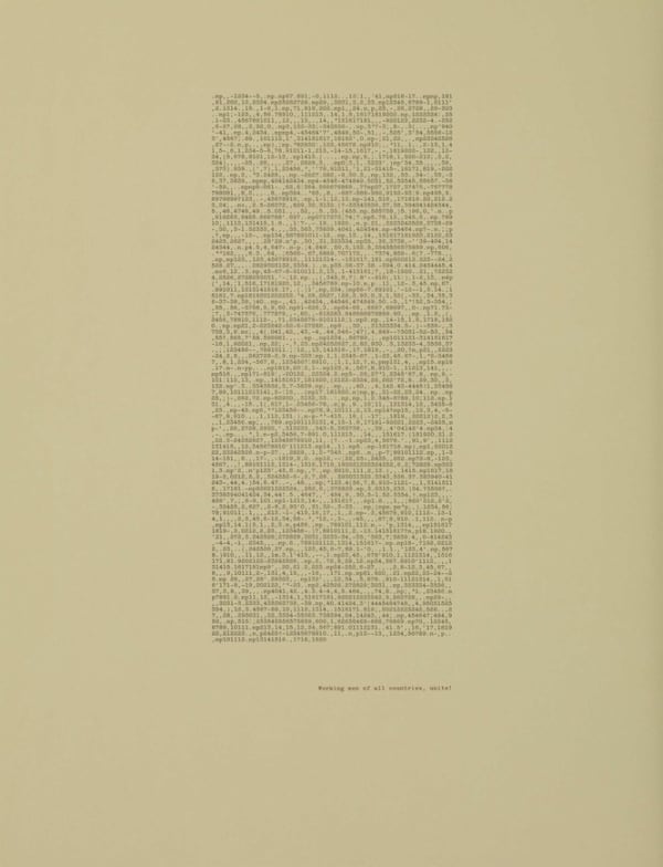 FACTUAL NONSENSE Stuart Brisley Other Men’s Flowers - ‘Book Edition’ 1994 Screenprints and printed letterpress. Portfolio edition of 100 + 20 APs. Colophon page signed by all the artists and numbered. Published by Paragon Press, London