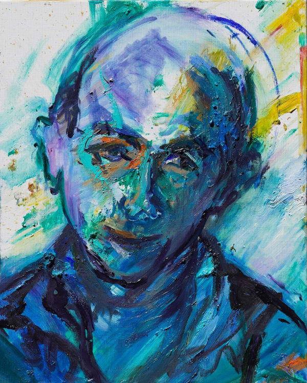 Pamela Davis Kivelson Scattering, 2025 Oil on Canvas 12x18