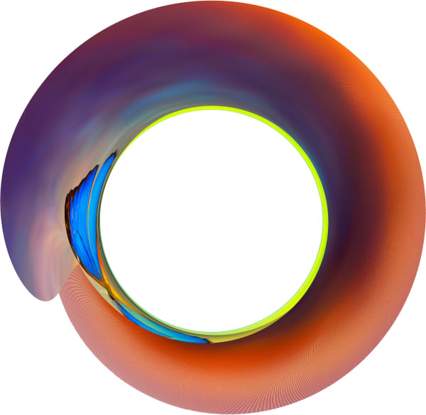 Pamela Davis Kivelson, Opal Spiral, 2021