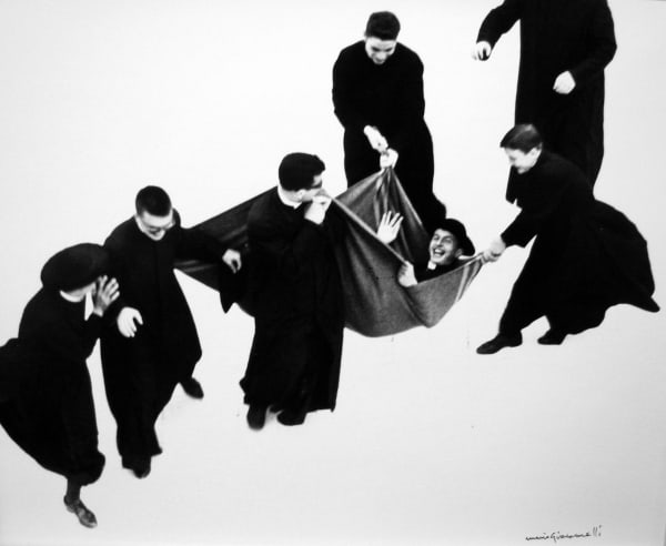 Mario Giacomelli - Felicita raggiunta si cammina di Eugenio Montale [The Swing], 1986-1992/ Printed Later
