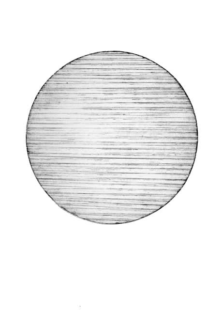 Jérôme Fortin, Tondo no. XIII, Collography, 2003, 75 x 56 cm, edition of 10