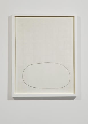 Michel de Broin, Drawings from the "Anthropométrie" (detail) series (1-14), 33 x 48 cm, unique, framed