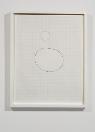 Michel de Broin, Drawings from the "Anthropométrie" (detail) series (1-14), 33 x 48 cm, unique, framed