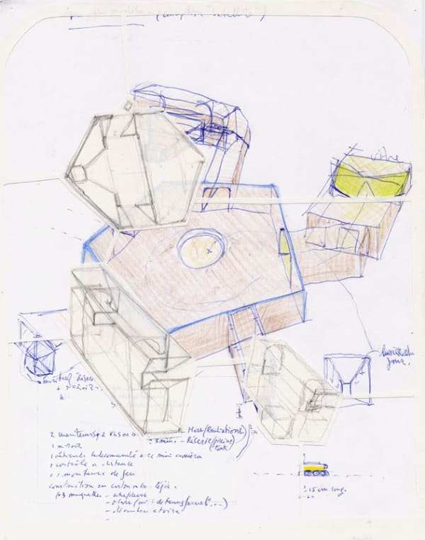 Stephane Gilot, Untitled, 2006, collage, 28 x 21 cm