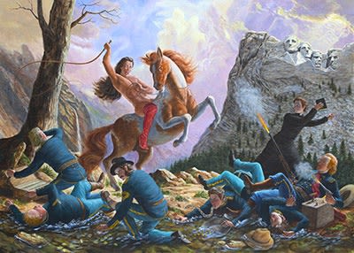 Kent Monkman @ Centre Space (Toronto) Expelling the Vices