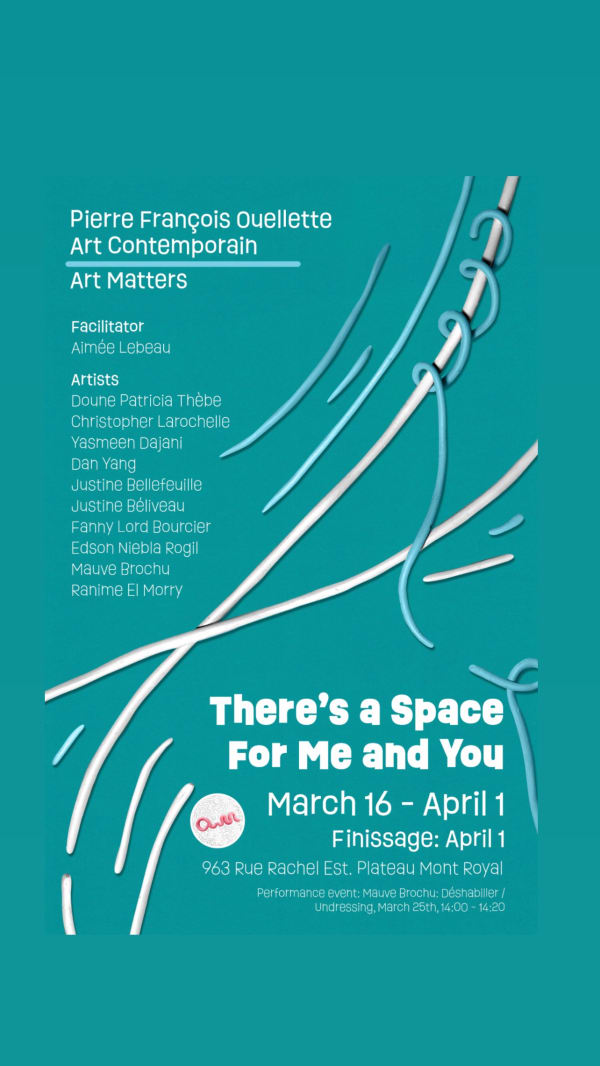 "There is a Space For Me and You"