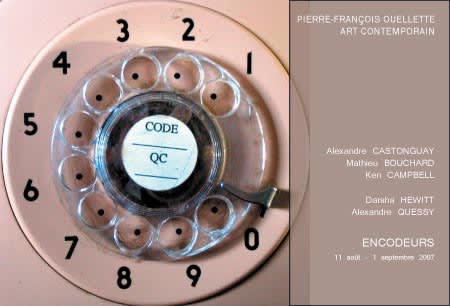 Encodeurs: Alexandre Castonguay + Mathieu Bouchard + Ken Campbell and Darsha Hewitt + Alexandre Quessy