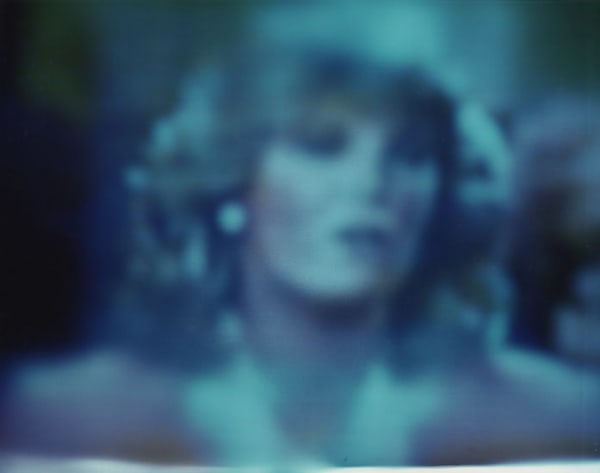 Robert Heinecken, Misc...Newswoman (Purple), 1984