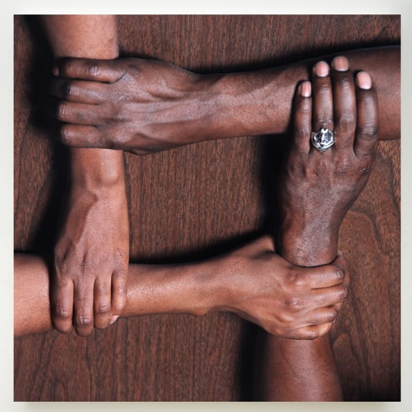 Kwame Brathwaite, Untitled (Hands in the Shape of a Unity Symbol), 1971 c., printed 2021