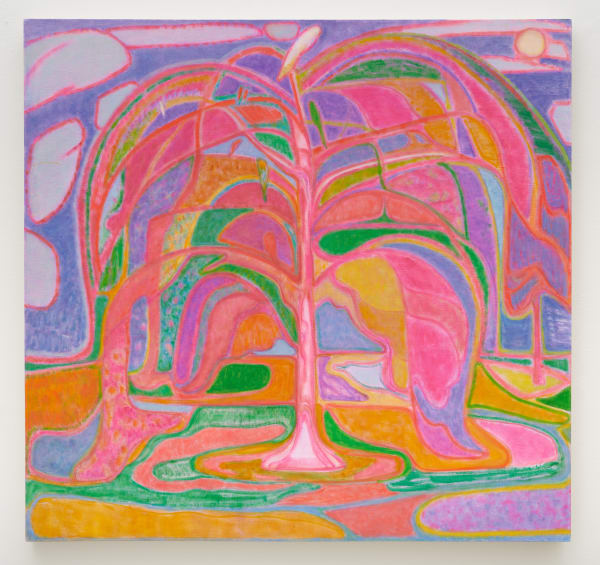 Laurie Nye, Mama's Tree in Calico Colors I, 2022