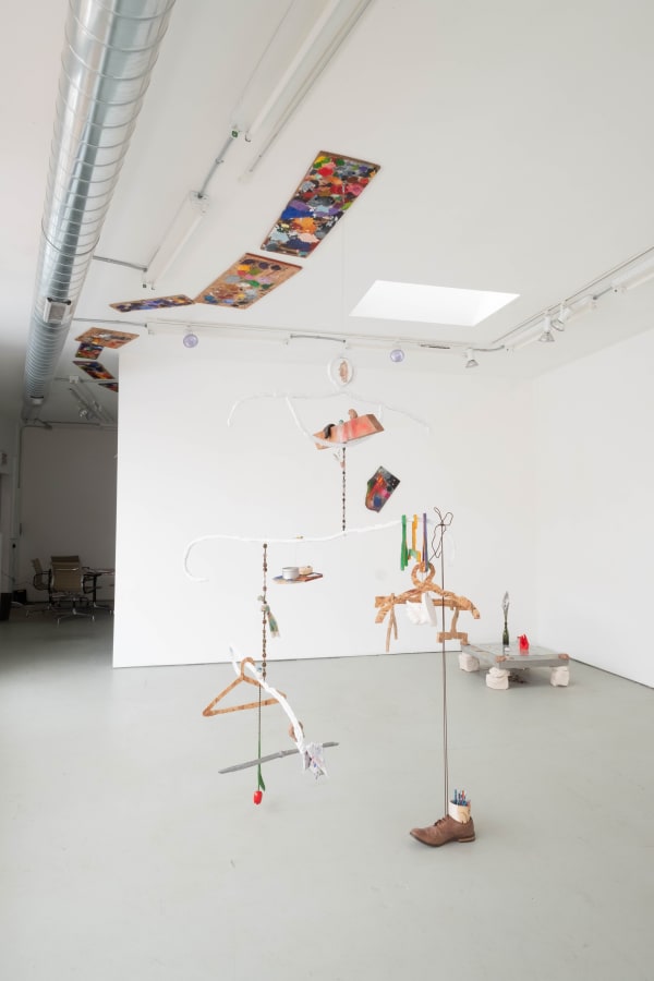 Katy Cowan and Scott Cowan, Left, Right, Left, Left (installation view) (2020). Photo: The Green Gallery.