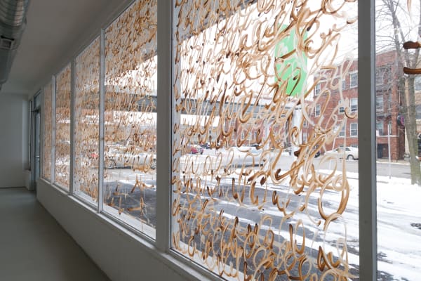 Katy Cowan and Scott Cowan, Left, Right, Left, Left (installation view) (2020). Photo: The Green Gallery.