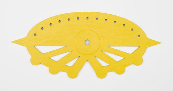 Michael Rey, "Quxxobe 7" (2020). Oil on panel, 25 x 54 inches.