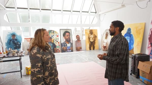 Interview: Sedrick Huckaby at the Elaine de Kooning House