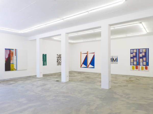 Bernard Piffaretti, Kontinuum (2019) (Installation view). Image courtesy the artist and Klemm's, Berlin.