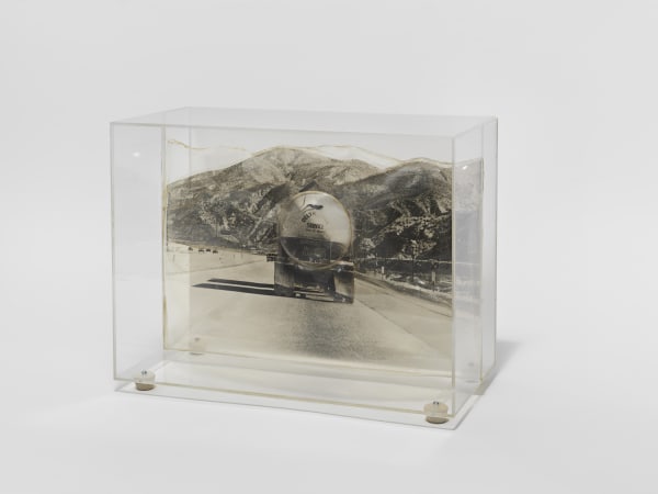 Carl Cheng, Tank Truck (1968). Film, molded plastic, plexiglass, 9 1/2 x 12 1/8 x 6 1/8 inches. Courtesy of...