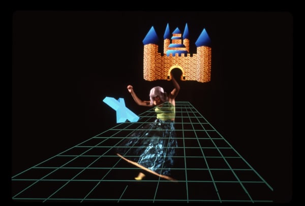 Ericka Beckman, Cinderella (1986) (still). 16mm transferred to digital, single-channel, color, sound, TRT: 28 mins, 10 seconds.