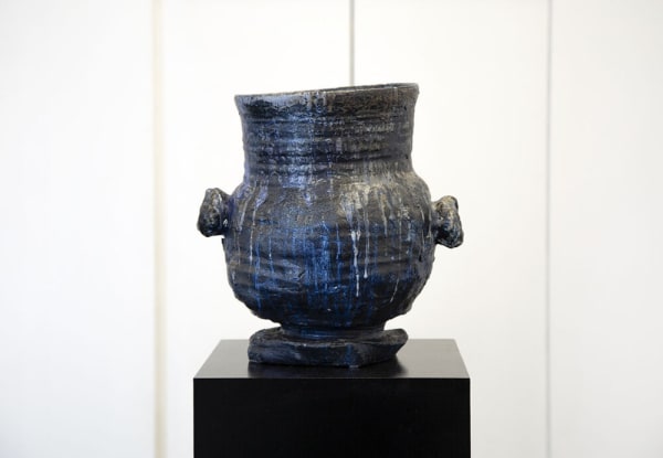 Adam Silverman, Eight Tide Jars (2019) (installation view). Courtesy of the artist and The Cooper Union, NY.