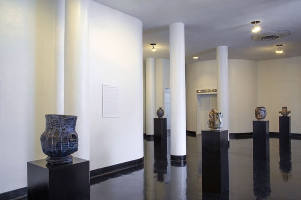Adam Silverman, Eight Tide Jars (2019) (installation view). Courtesy of the artist and The Cooper Union, NY.