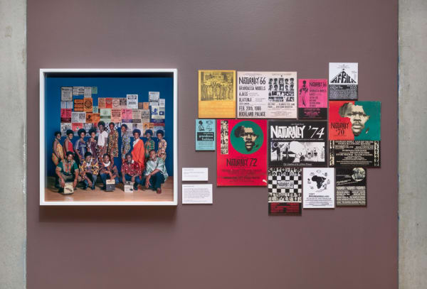 Kwame Brathwaite, Black Is Beautiful: The Photography of Kwame Brathwaite (2019) (installation view). Courtesy of the artist and Skirball Cultural...