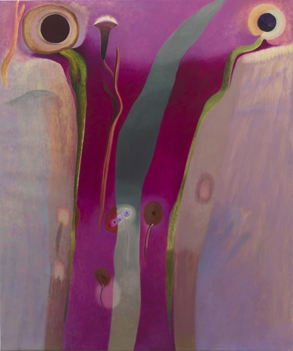 Kristy Luck, Black Sun (2019). Oil on linen, 36 x 30 inches. Photo: Jeff McLane.