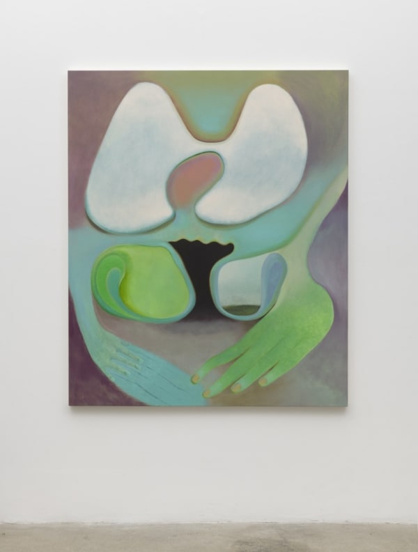 Kristy Luck, Soft Touch (2020). Oil on linen, 60 x 50 inches. Photo: Jeff McLane.